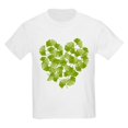 thumbnail image 1 of CafePress - Ginkgo Leaf Heart Kids Light T Shirt - Light T-Shirt Kids XS-XL, 1 of 4