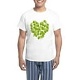 thumbnail image 1 of CafePress - Ginkgo Leaf Heart Men's Light Pajamas - Men's Light Loose Fit Cotton Pajama Set, 1 of 7
