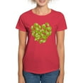thumbnail image 1 of CafePress - Ginkgo Leaf Heart Women's Dark T Shirt - Women's Traditional Fit Dark T-Shirt, 1 of 4