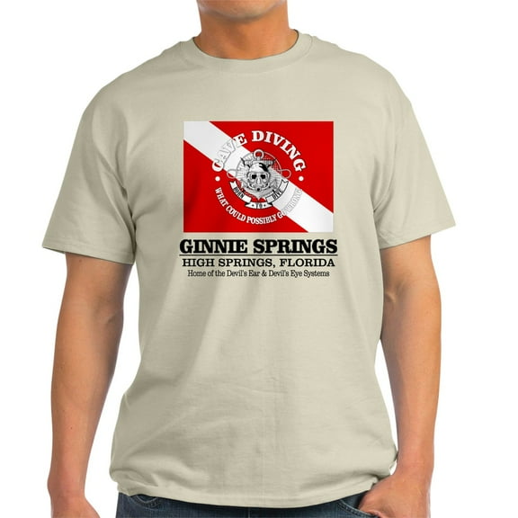 CafePress - Ginnie Springs T Shirt - Men's Classic Graphic T-Shirt