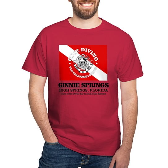 CafePress - Ginnie Springs T Shirt - Men's Classic Cotton T-Shirts