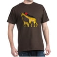 thumbnail image 1 of CafePress - Giraffe And Baby Cp Dark T Shirt - Men's Classic Graphic Cotton T-Shirt, 1 of 4