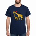 thumbnail image 1 of CafePress - Giraffe And Baby Cp Dark T Shirt - Men's Classic Cotton T-Shirts, 1 of 3