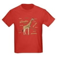 thumbnail image 1 of CafePress - Giraffe Kids Dark T Shirt - Dark T-Shirt Kids XS-XL, 1 of 4