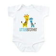 thumbnail image 1 of CafePress - Giraffe Little Brother Infant Bodysuit - Baby Light Bodysuit, Size Newborn - 24 Months, 1 of 4
