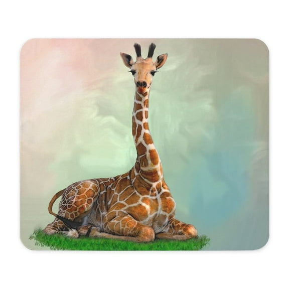 CafePress - Giraffe Mousepad - Non-slip Rubber Mousepad, Gaming Mouse Pad