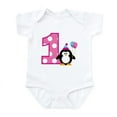 thumbnail image 1 of CafePress - Girl Penguin 1St Birthday Infant Bodysuit - Baby Light Bodysuit, Size Newborn - 24 Months, 1 of 4