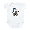 thumbnail image 1 of CafePress - Girl & Pit Percussion Infant Bodysuit - Baby Light Bodysuit, Size Newborn - 24 Months, 1 of 4