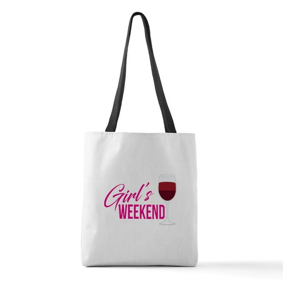 CafePress - Girl's Weekend - Polyester Tote Bag 16"x16"