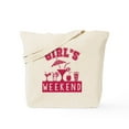 thumbnail image 1 of CafePress - Girl's Weekend Tote Bag - Unisex Canvas Tote Bag, Beige, 1-Piece, 1 of 7