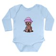 thumbnail image 1 of CafePress - Girlie Doodle Long Sleeve Infant Bodysuit - Long Sleeve Cotton Baby Bodysuit, 1 of 4