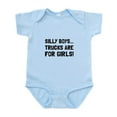 thumbnail image 1 of CafePress - Girls Trucks Body Suit - Baby Light Bodysuit, Size Newborn - 24 Months, 1 of 4