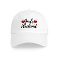 thumbnail image 1 of CafePress - Girls Weekend Cap - Adjustable 100% Brushed Unisex Casual Cotton Baseball Cap, Beige, 1, 1 of 2