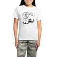 thumbnail image 1 of CafePress - Girly Bichon Frise Women's Light Pajamas - Women's Short Sleeve Print T-Shirt and Pants Light Cotton Pajama Set, 1 of 7