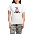 thumbnail image 1 of CafePress - Girly Bulldog Women's Light Pajamas - Women's Short Sleeve Print T-Shirt and Pants Light Cotton Pajama Set, 1 of 7