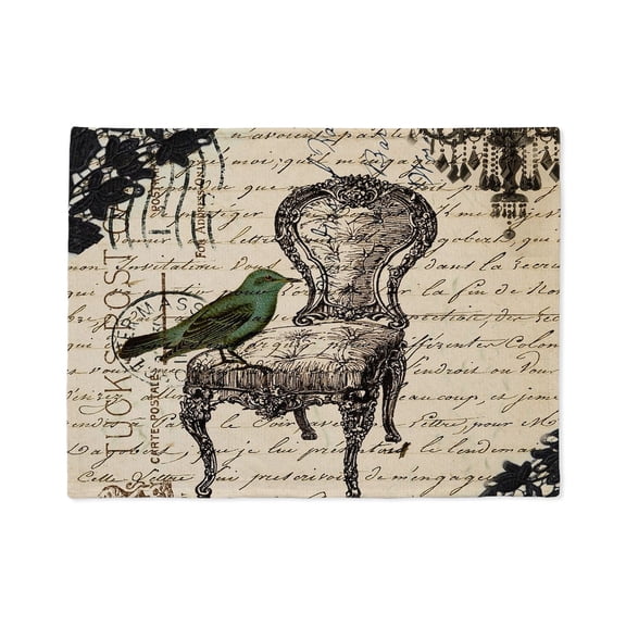 CafePress - Girly Chandelier Vintage Paris - Soft Fleece Throw Stadium Blanket, 30"x40"