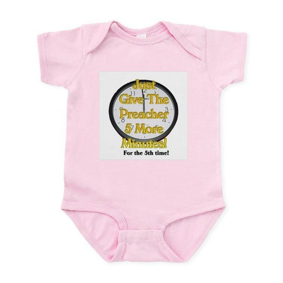 CafePress - Give Me 5 More Minutes Infant Bodysuit - Baby Light Bodysuit, Size Newborn - 24 Months