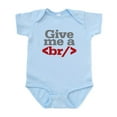 thumbnail image 1 of CafePress - Give Me A Break HTML Infant Bodysuit - Baby Light Bodysuit, Size Newborn - 24 Months, 1 of 4