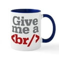 thumbnail image 1 of CafePress - Give Me A Break HTML Mug - 11 oz Ceramic Mug - Novelty Coffee Tea Cup, 1 of 4