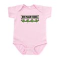 thumbnail image 1 of CafePress - Give Peas A Chance Infant Bodysuit - Baby Light Bodysuit, Size Newborn - 24 Months, 1 of 4