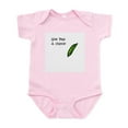 thumbnail image 1 of CafePress - Give Peas A Chance Infant Creeper - Baby Light Bodysuit, Size Newborn - 24 Months, 1 of 4