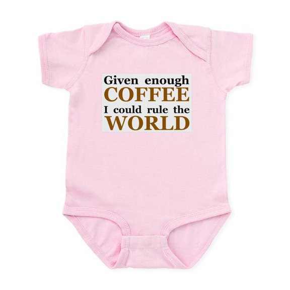 CafePress - Given Enough Coffee Infant Bodysuit - Baby Light Bodysuit, Size Newborn - 24 Months