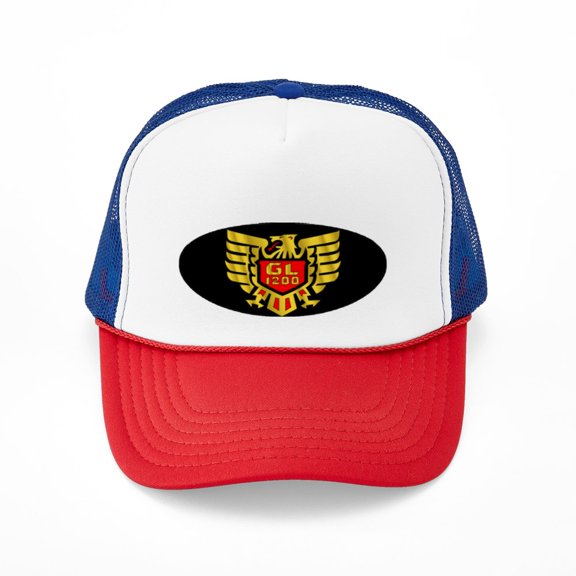 CafePress - Gl 12 Caps Logo 800 - Adjustable Unisex Printed Trucker Hat with Mesh Back