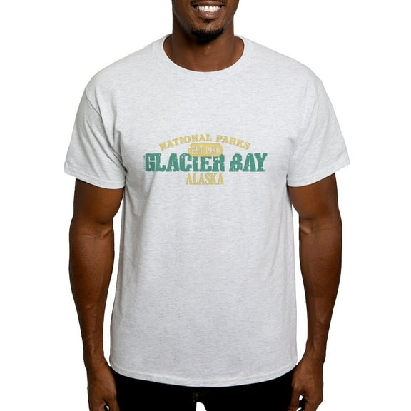 CafePress - Glacier Bay National Park AK Light T Shirt - Men's Classic Graphic T-Shirt