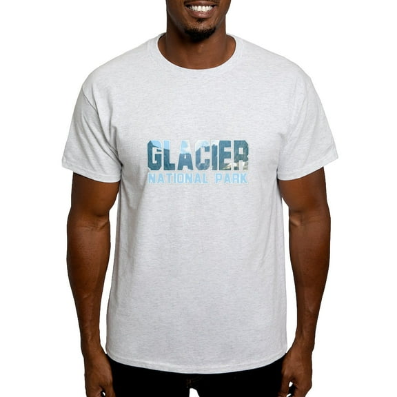 CafePress - Glacier National Park Light T Shirt - Men's Classic Graphic T-Shirt