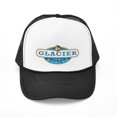 thumbnail image 1 of CafePress - Glacier National Park - Adjustable Unisex Printed Trucker Hat with Mesh Back, 1 of 8