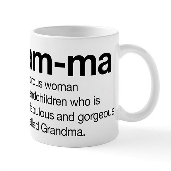 CafePress - Glam Ma Mug - 11 oz Ceramic Mug - Novelty Coffee Tea Cup