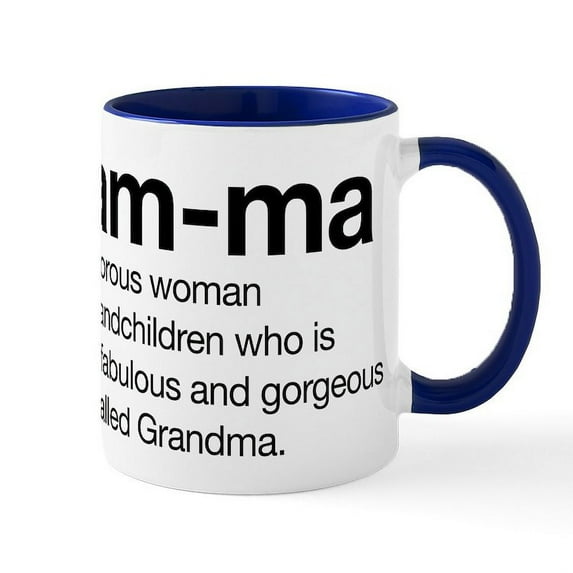 CafePress - Glam Ma Mug - 11 oz Ceramic Mug - Novelty Coffee Tea Cup