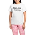 thumbnail image 1 of CafePress - Glam Ma Women's Light Pajamas - Women's Short Sleeve Print T-Shirt and Pants Light Cotton Pajama Set, 1 of 7