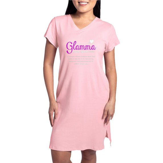 CafePress - Glamma Noun Glam Grandma Tshirt - Women's Nightshirt
