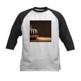 thumbnail image 1 of CafePress - Glitter Pumpkin Kids Baseball T Shirt - Kids Cotton Baseball Jersey, 3/4 Sleeve Shirt, 1 of 4