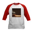 thumbnail image 1 of CafePress - Glitter Pumpkin Kids Baseball T Shirt - Kids Cotton Baseball Jersey, 3/4 Sleeve Shirt, 1 of 4
