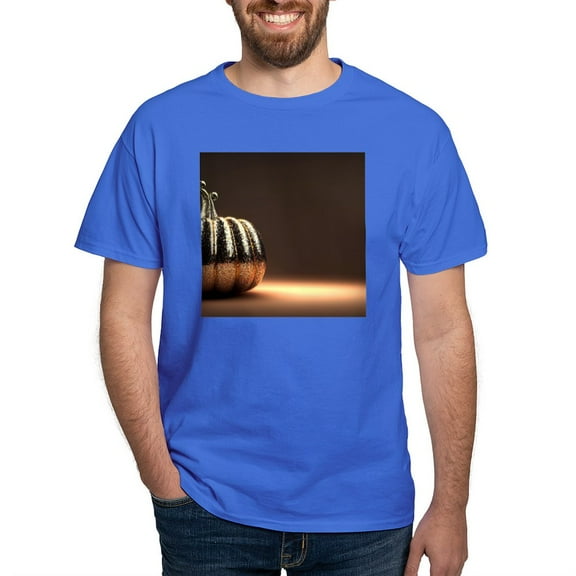 CafePress - Glitter Pumpkin Men's Value T Shirt - Men's Classic Graphic Cotton T-Shirt