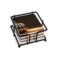 thumbnail image 1 of CafePress - Glitter Pumpkin - Tile Coaster, Drink Coaster Set of 4 w/ holder, 1 of 4
