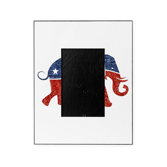 CafePress - Glitter Republican Elephant - Decorative 8x10 Picture Frame