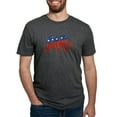thumbnail image 1 of CafePress - Glitter Republican Elephant T Shirt - Mens Tri-blend T-Shirt, 1 of 4