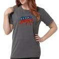 thumbnail image 1 of CafePress - Glitter Republican Elephant T Shirt - Womens Comfort Colors® Shirt, 1 of 4
