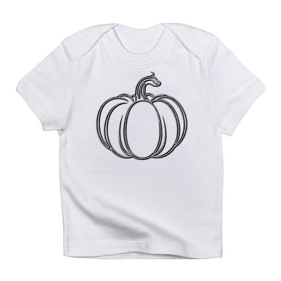 CafePress - Glittery Pumpkin Infant T Shirt - Infant T-Shirt