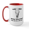 thumbnail image 1 of CafePress - Global Warming Dry Heat Fun Large Mug - 15 oz Ceramic Large White Novelty Mug, 1 of 4