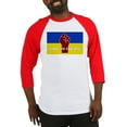 thumbnail image 1 of CafePress - Glory To Ukraine Baseball Jersey - Cotton Baseball Jersey, 3/4 Raglan Sleeve Shirt, 1 of 4