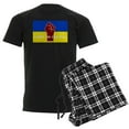 thumbnail image 1 of CafePress - Glory To Ukraine Pajamas - Men's Dark Loose Fit Cotton Pajama Set, 1 of 7