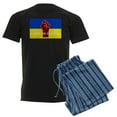 thumbnail image 1 of CafePress - Glory To Ukraine Pajamas - Men's Dark Loose Fit Cotton Pajama Set, 1 of 7
