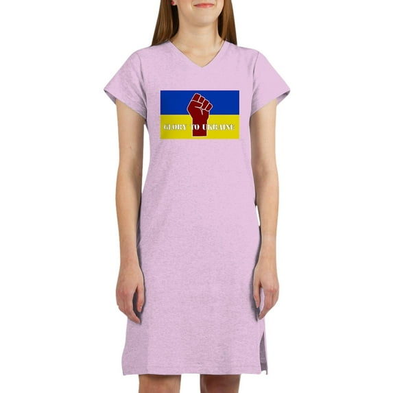 CafePress - Glory To Ukraine T Shirt - Women's Nightshirt