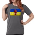 thumbnail image 1 of CafePress - Glory To Ukraine T Shirt - Womens Comfort Colors® Shirt, 1 of 4