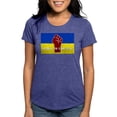 thumbnail image 1 of CafePress - Glory To Ukraine T Shirt - Womens Tri-blend T-Shirt, 1 of 4