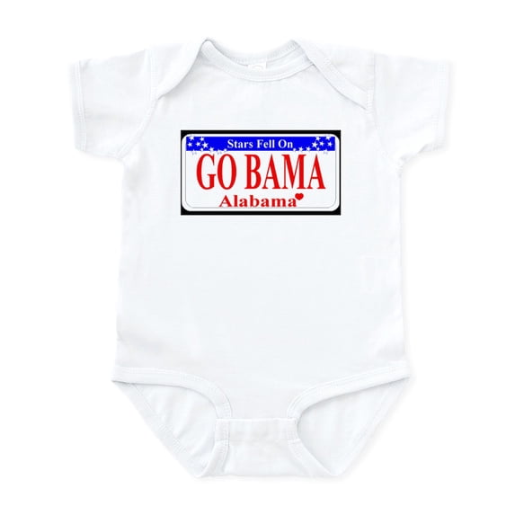 CafePress - Go Bama! Infant Bodysuit - Baby Light Bodysuit, Size Newborn - 24 Months